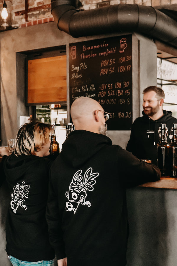 PASSION&FOOTBALL x BLUMENFISCH Hoodie – Fußball Fisch Design | S-XXL