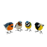 Formvögel stehend – Handgefertigte Vogelskulpturen aus Papiermaché | 7 Arten zur Auswahl