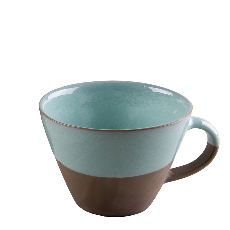 Milchkaffeetasse Bolle – Große Tasse (520 ml) aus Steinzeug