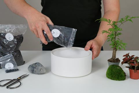 Flaschengarten CERA Schwarz-Serie