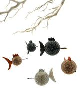 Kugelfisch Rudi – Handbemalte Deko-Figur aus Kaltschaum | 4cm & 6cm