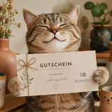 Katze mit Gutschein #ki