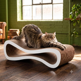 Kater chillt auf Kratzmöbel #ki 