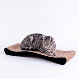 cat-on Premium Kratzbrett "LA OLA" aus hochwertiger Kratzpappe