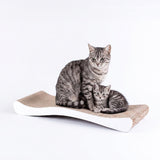 cat-on Premium Kratzbrett "LA OLA" aus hochwertiger Kratzpappe