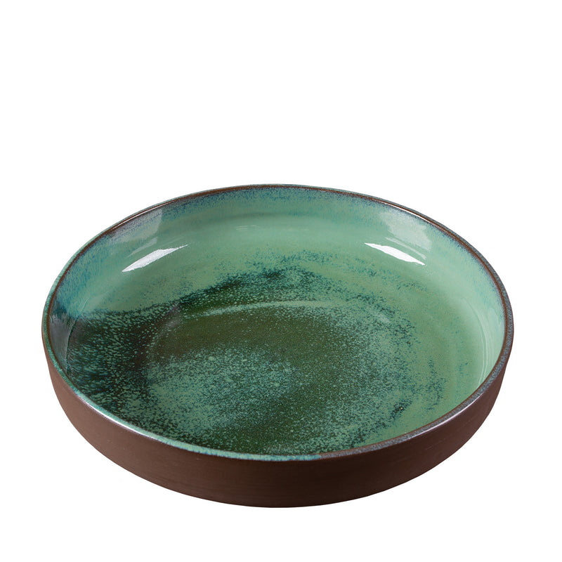 Gemüse-Gratin in der Auflaufform Ikebana goldbraun gebacken.