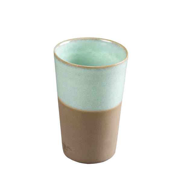Becher Jana, innen glasiert und außen naturbelassen