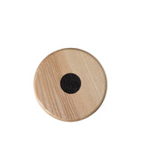 Garderobe Pointguard aus handgefertigter Esche mit Wollfilzscheibe