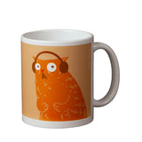 Intro Tasse gefüllt mit dampfendem Kaffee, Design bleibt gut sichtbar