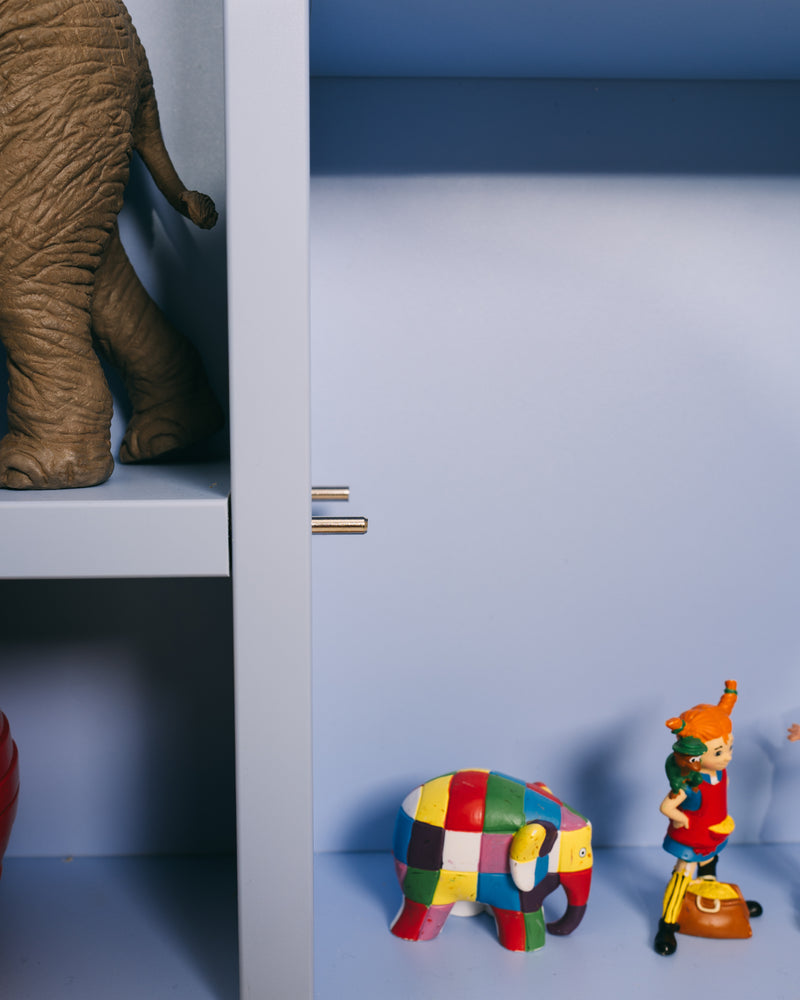 JW-Regal Blau im Home-Office als Organisationssystem