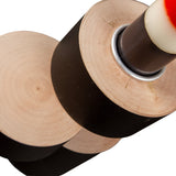 Detailaufnahme der Esche-Holzmaserung und umweltfreundlichen Lackierung