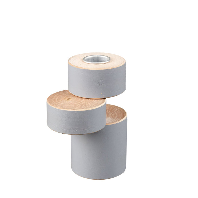 Kerzenhalter Balance aus handgearbeiteter Esche im ausbalancierten Design