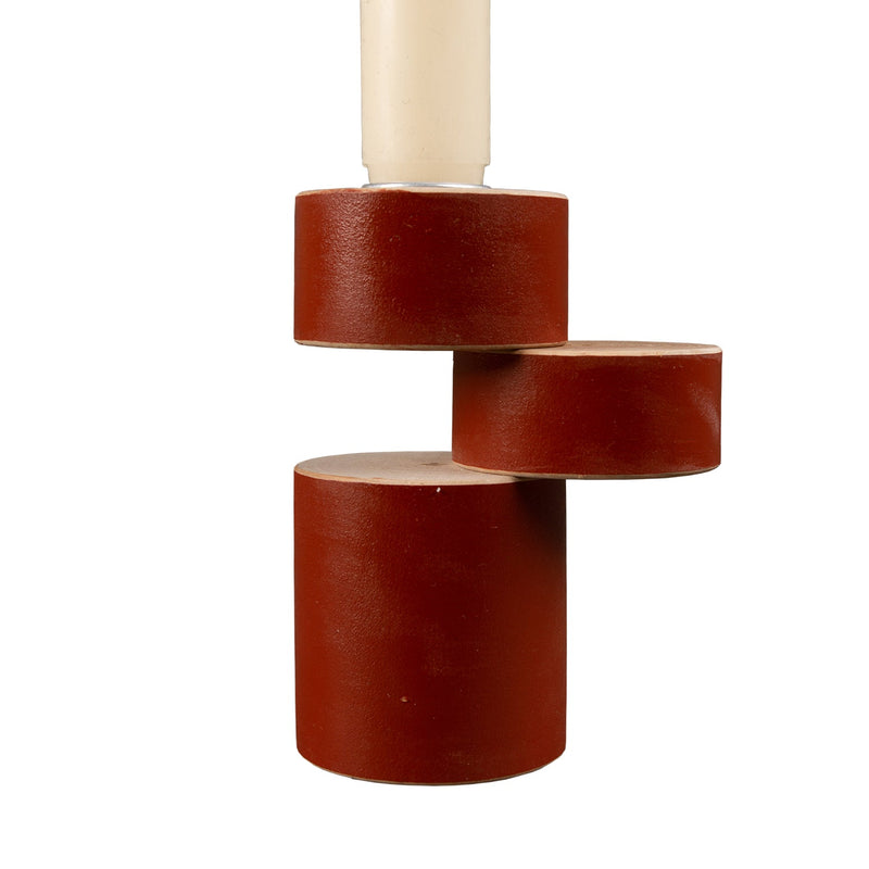 Kerzenhalter Balance in Meditations- und Entspannungsumgebung