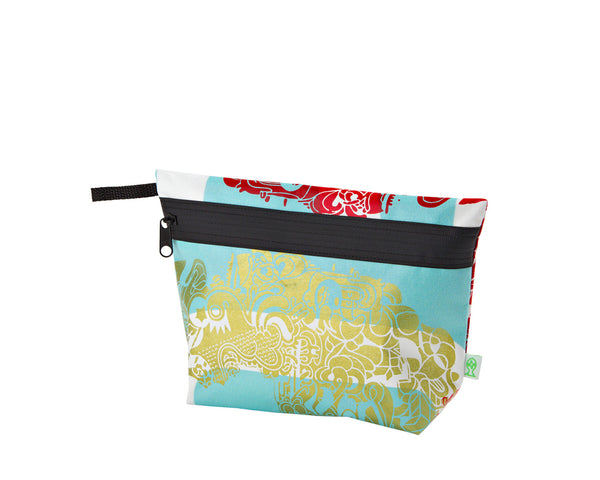 Kulturbeutel Fantasie Mittel Größe als Allrounder für Tagesausflüge