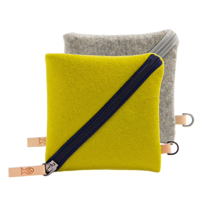 Farbauswahl der kleinen Diagonal Mäppchen in verschiedenen Tönen