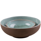 Schale Hanni Größenvergleich: Klein 17cm und Groß 24cm nebeneinander