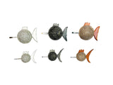 Kugelfisch Rudi – Handbemalte Deko-Figur aus Kaltschaum | 4cm & 6cm