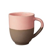 Handgefertigte Steinzeugtasse Edward mit farbiger Glasur