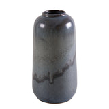 Vase Miguel in Grau/Asche – elegante Farbkombination, klein