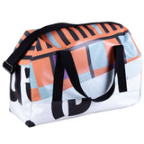 Weekender Tasche aus recycelten Werbebannern – Frontansicht