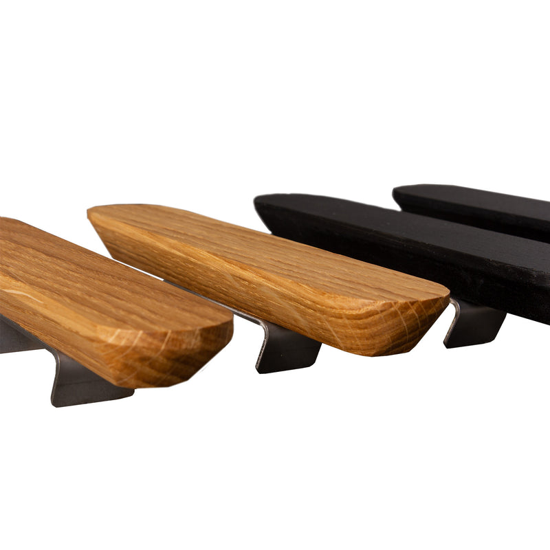 Detail der verschiebbaren Kleiderhaken des Modular Systems