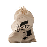 Der praktische Baumwollbeutel der Klotztüte zur Aufbewahrung der Spielklötze
