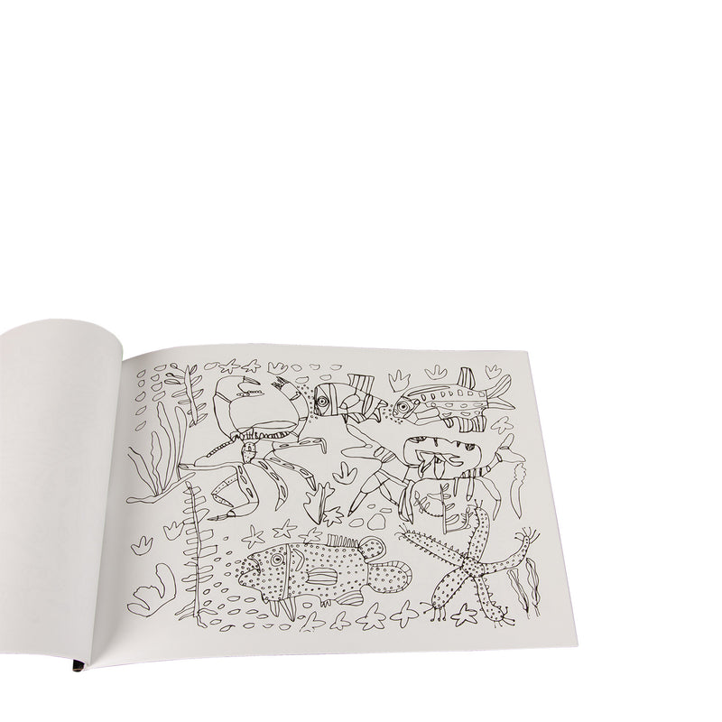 Entspannung und kreative Pause mit dem Malbuch Selma