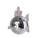 Spiegelfisch in Silber – klassische, elegante Wanddeko